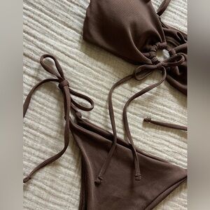 Chic Brown Bikini Set 🤎 Size Small